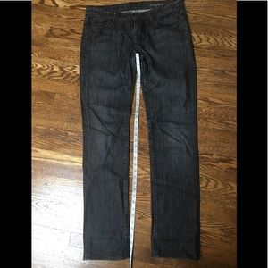 Black—7 For All Man Straight Leg Jeans